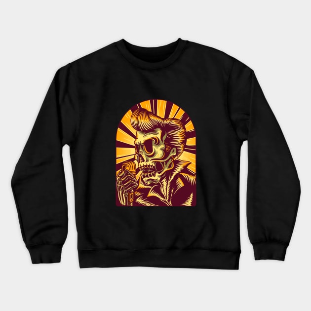 The Spirit Lives On Crewneck Sweatshirt by Red Rov